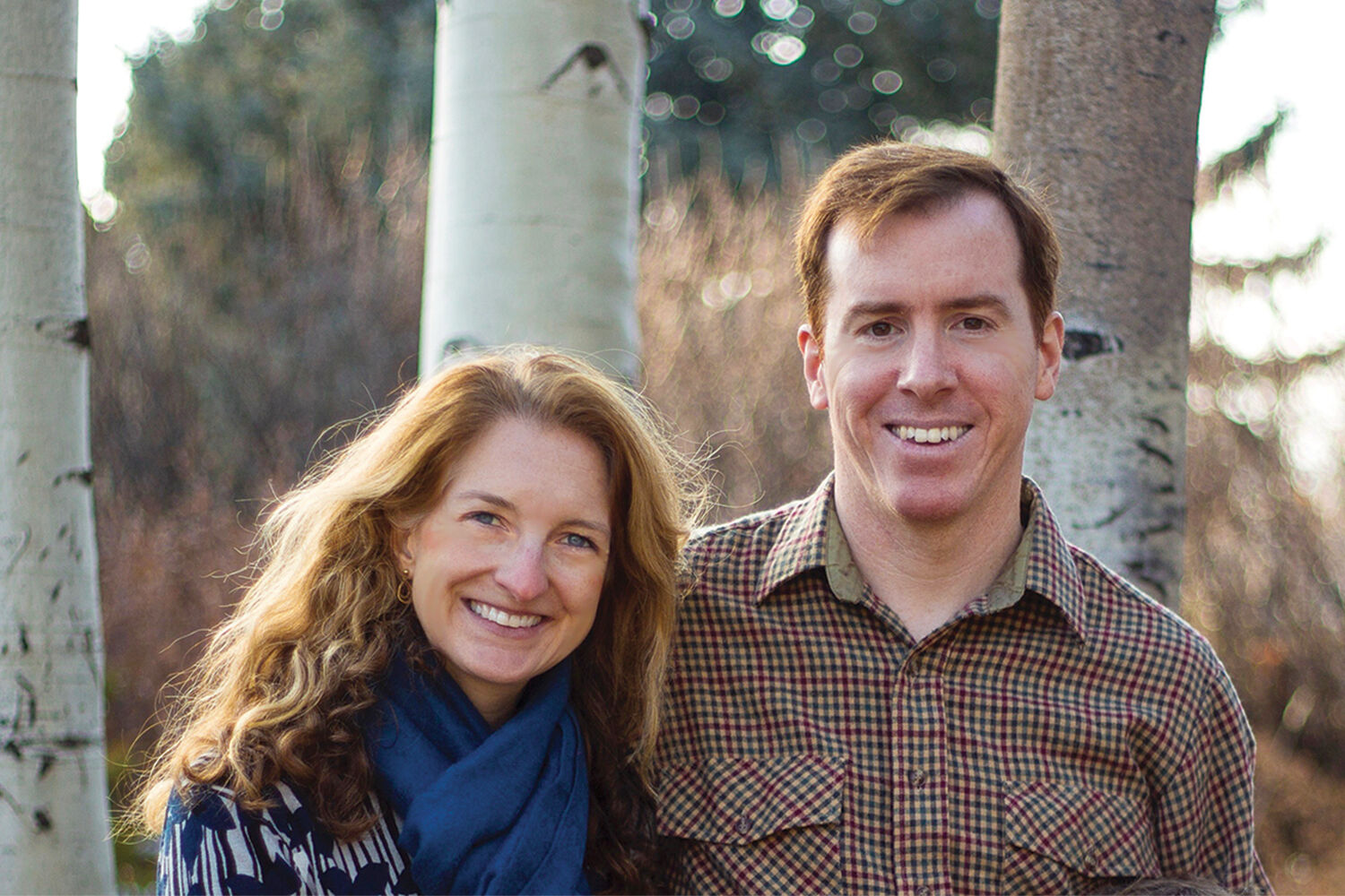 Eric Huebner and wife Caroline Mallonée